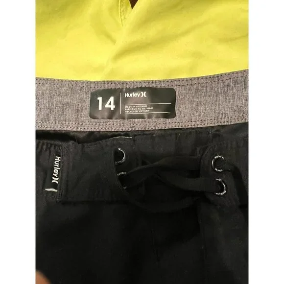 Boy's Hurley Color Block Swimming Trunks Size 14 [EXCELLENT] - Picture 3 of 3